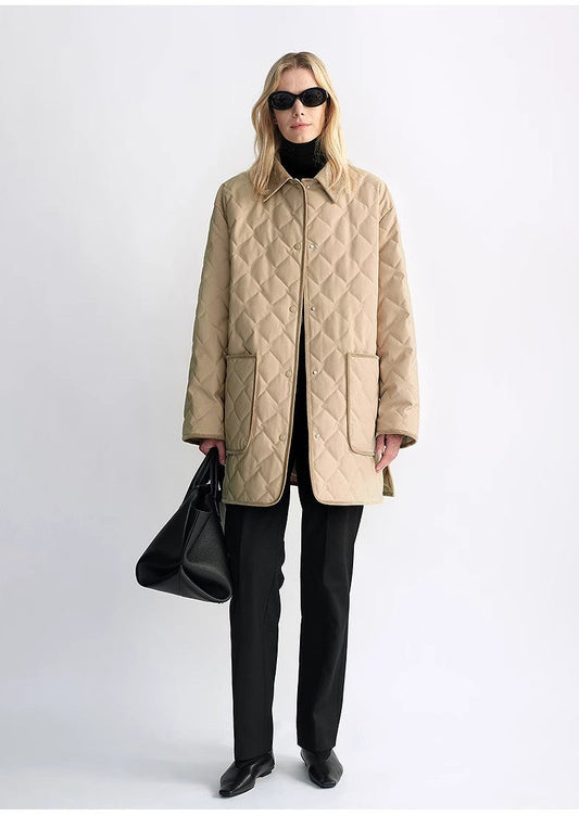 Quilted Down Barn Jacket