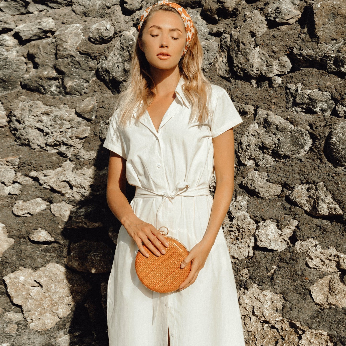 Linen Midi Dress