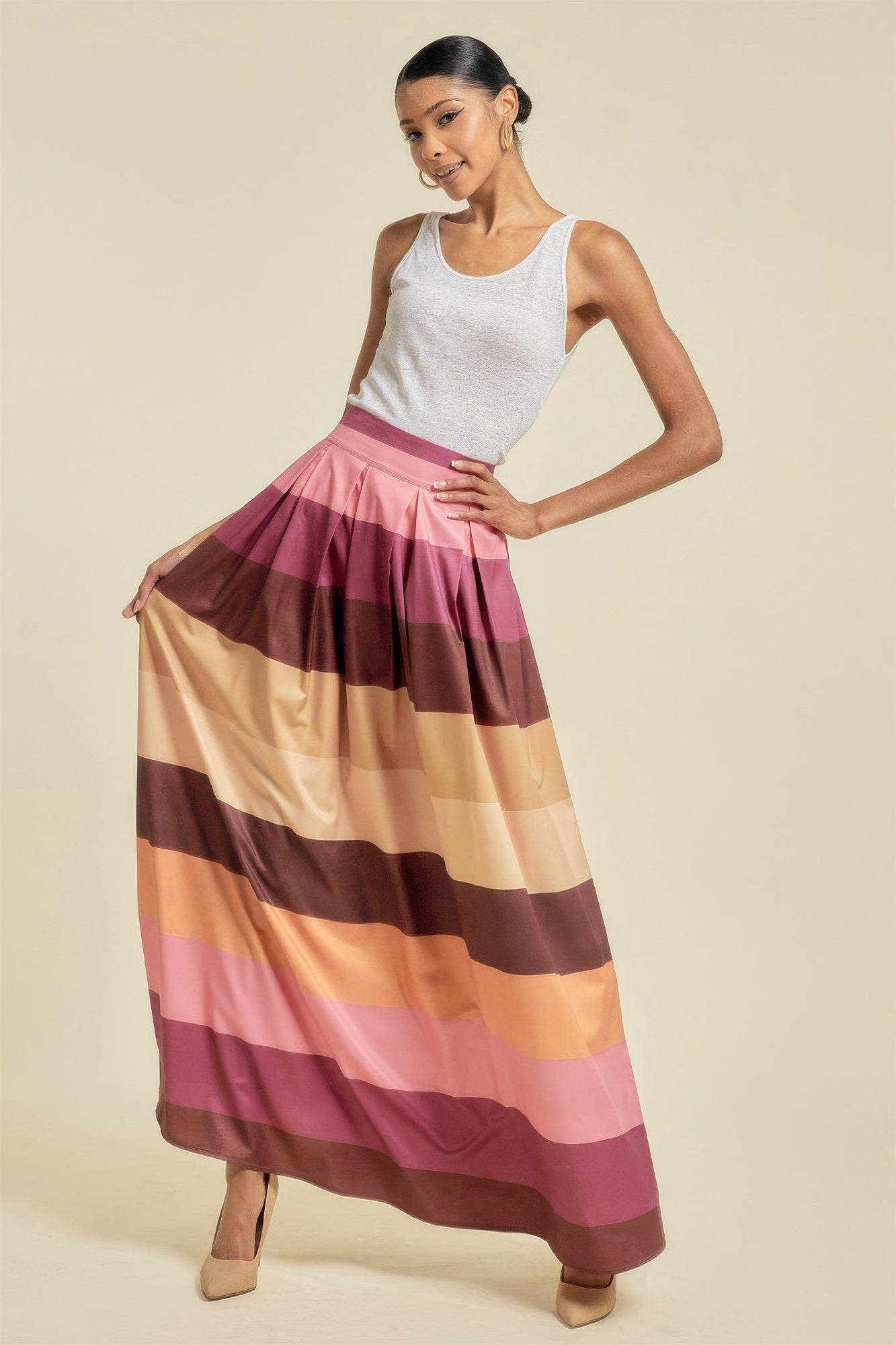 Maxi Skirt With Pockets