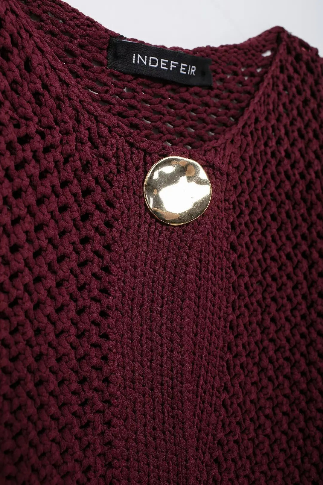 Cardigan Metal Buttons