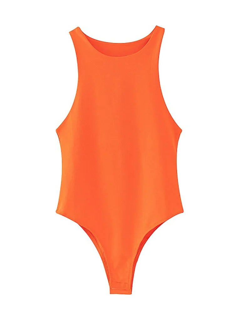 letní pevné sexy bodycon dámské body 8 barev zelené slim