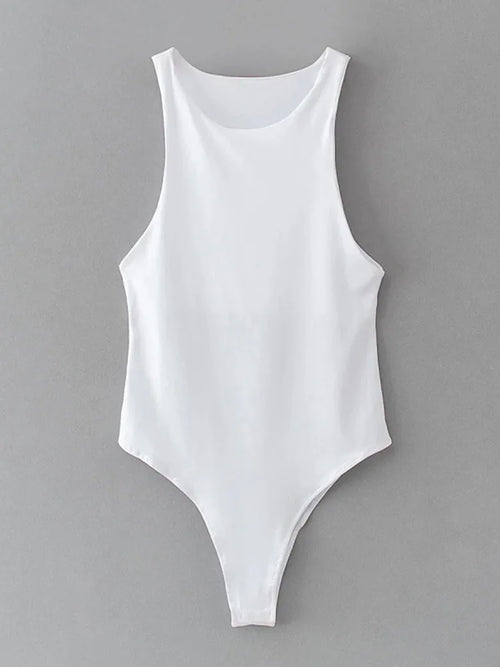 letní pevné sexy bodycon dámské body 8 barev zelené slim