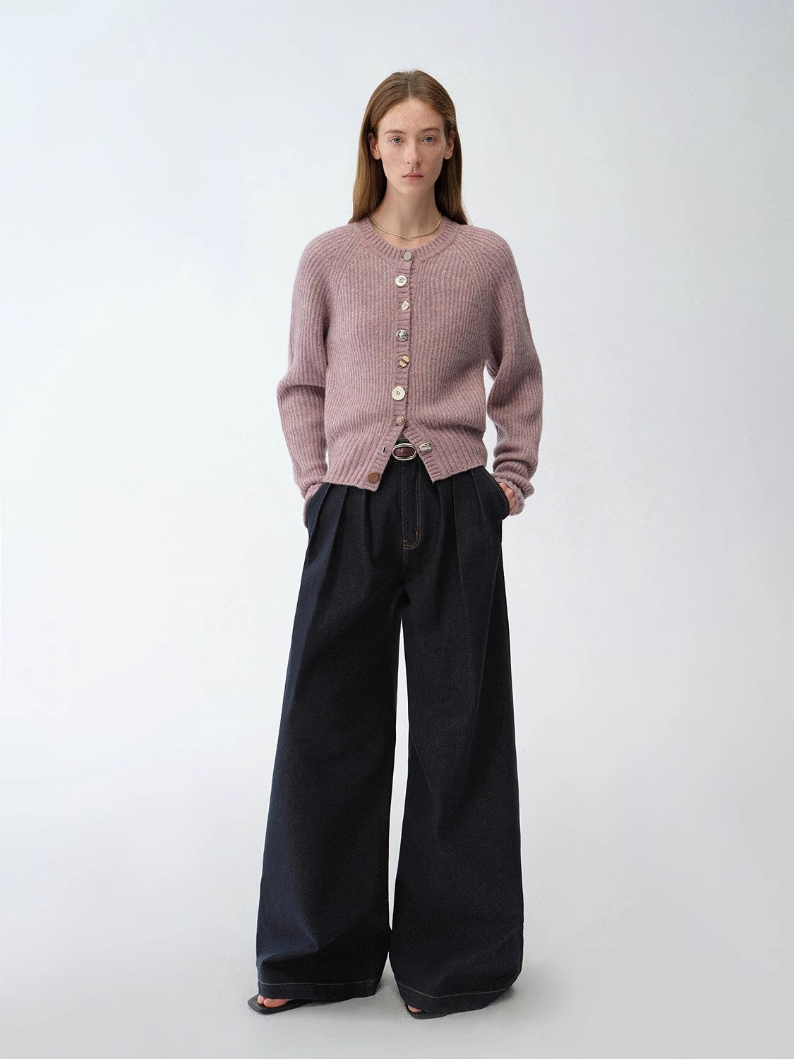 High-Waist Wide Leg Jeans