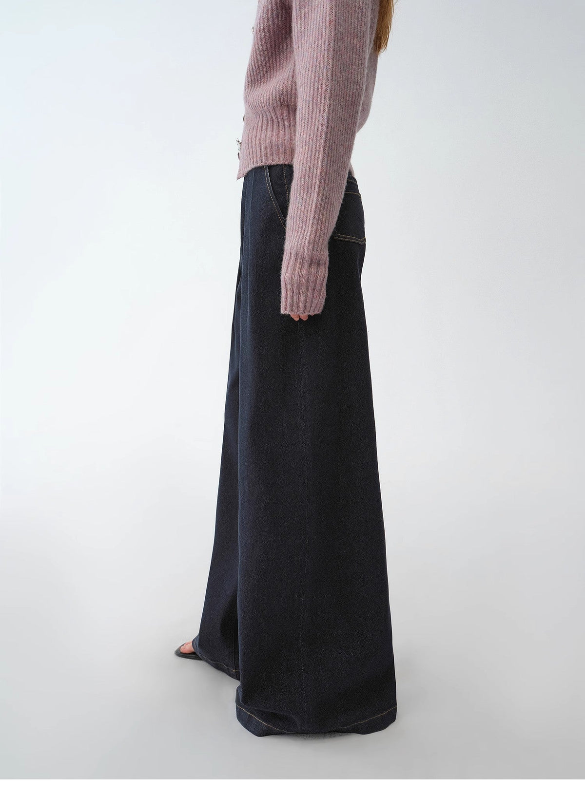 High-Waist Wide Leg Jeans