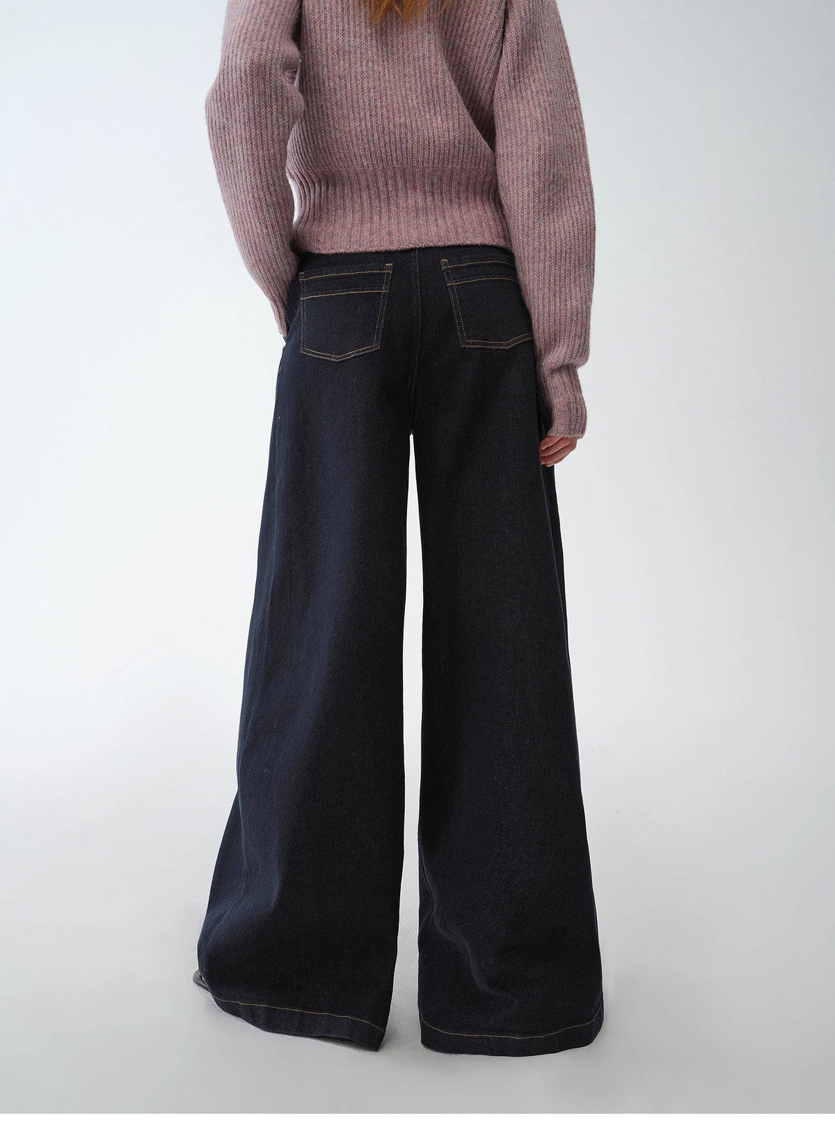 High-Waist Wide Leg Jeans