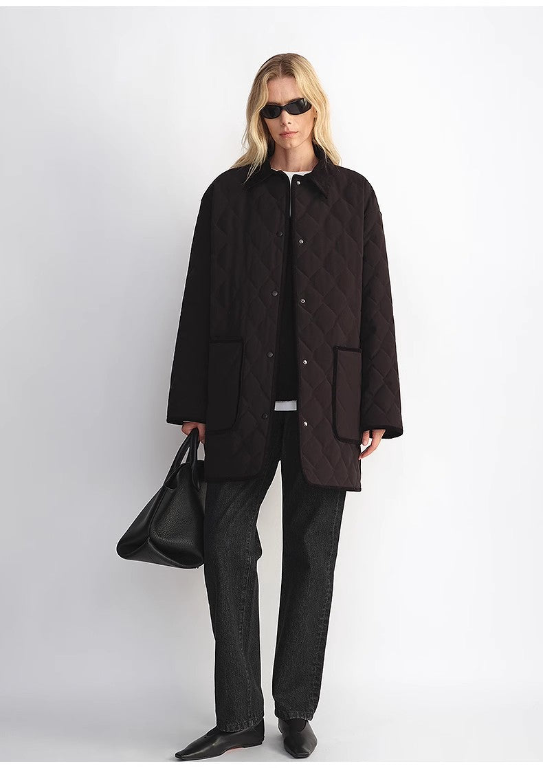 Quilted Down Barn Jacket