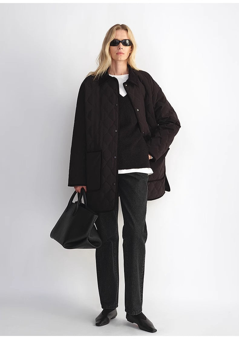 Quilted Down Barn Jacket