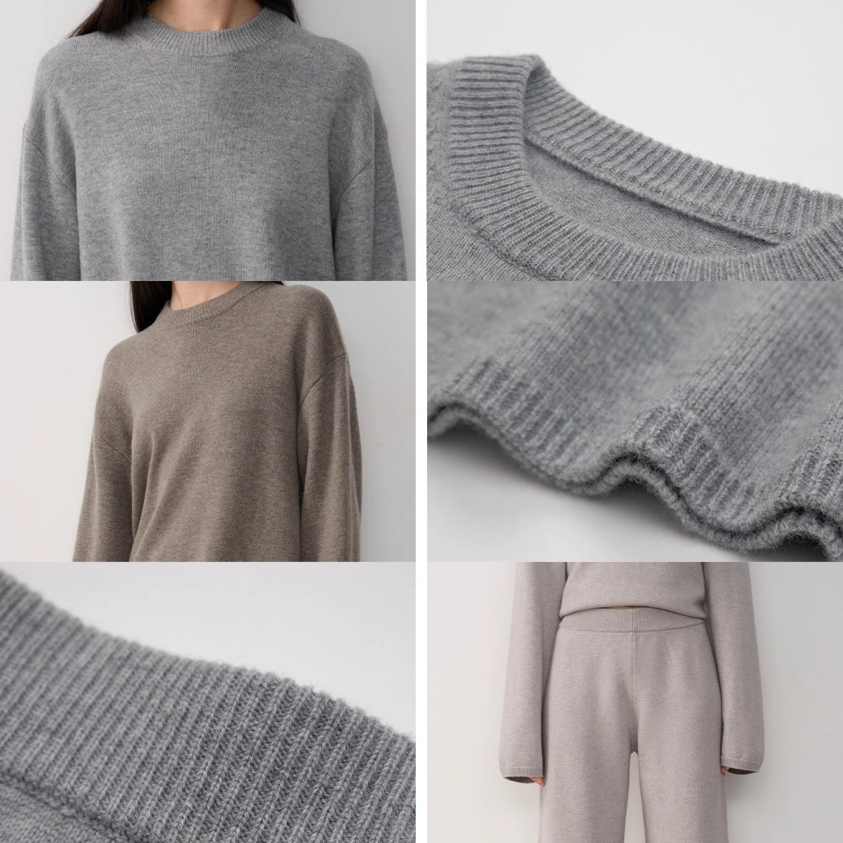 Merino Wool Knit Set