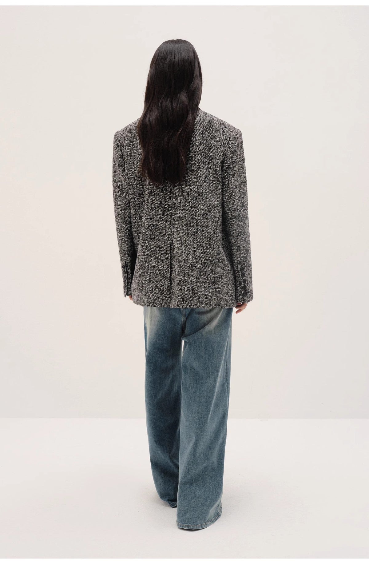 Italian Tweed Suit Jacket