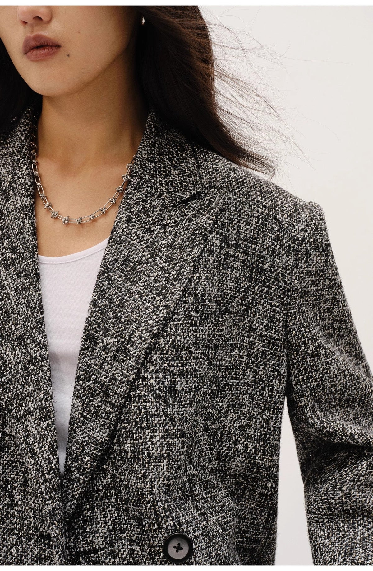Italian Tweed Suit Jacket
