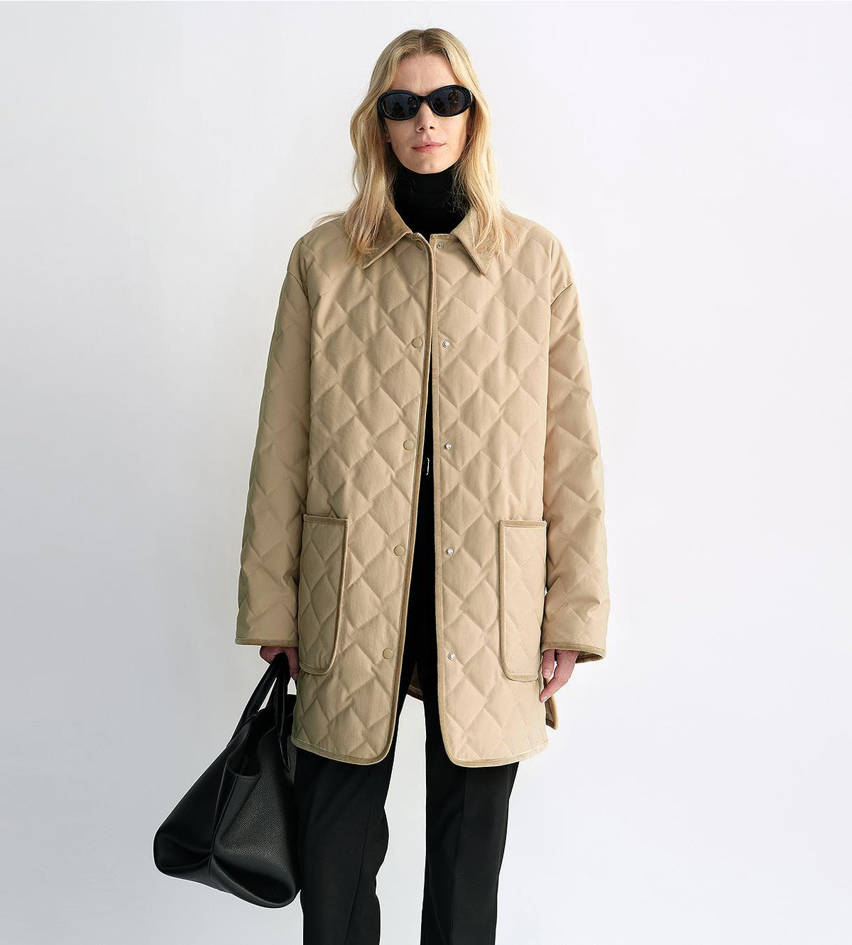 Quilted Down Barn Jacket