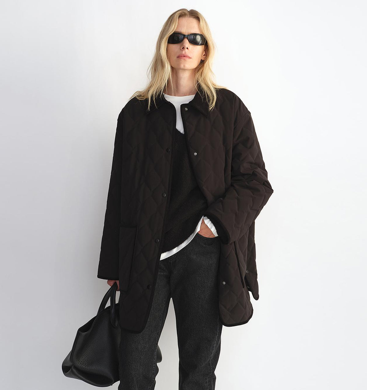 Quilted Down Barn Jacket