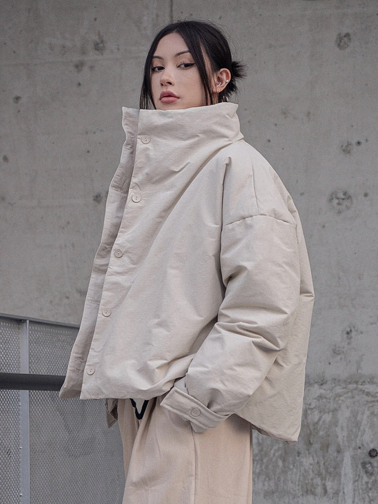 Eatan Puff Jacket – Sand
