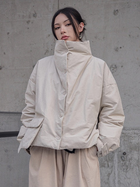 Eatan Puff Jacket – Sand